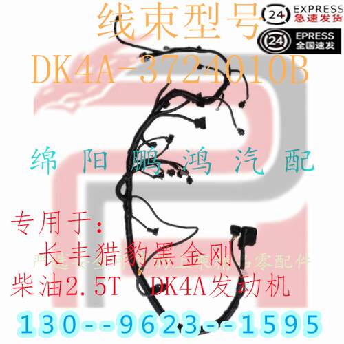 发动机线束电脑版线束舱总成专用于长丰猎豹黑金刚2.5T柴油车DK4A