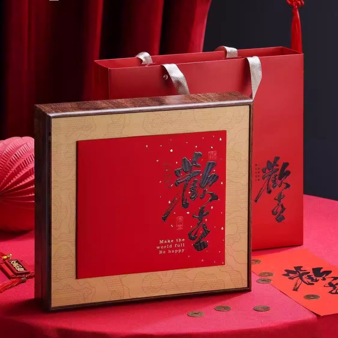 高档福鼎白茶饼收纳盒357克普洱茶寿眉老白茶通用包装空礼盒定制,餐饮具,茶叶罐,淘宝优惠券,粉丝福利购,淘宝优惠卷