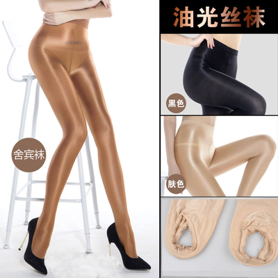 闪亮光泽夜店舞台演出情趣丝袜