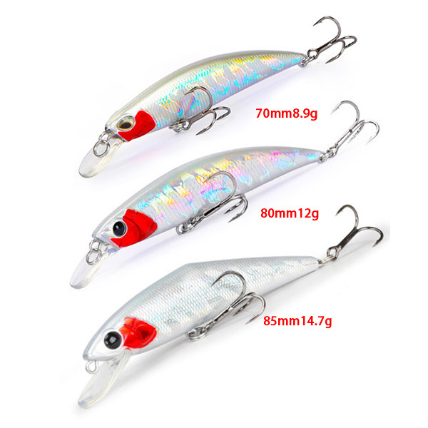 钓之屋鲅鱼米诺路亚饵硬饵假饵沉水快抽急流7/8厘米海鲈翘嘴