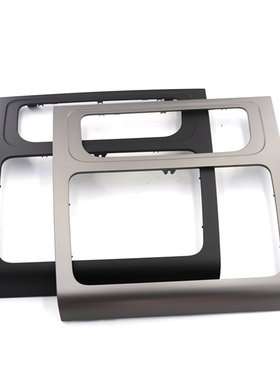 适用大众新途安11-15款途安中间饰框CD框空调面板框黑色导航面框