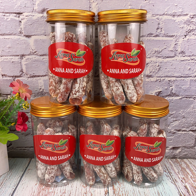 西班牙式迷你金罐萨拉米小长条香肠棒开罐即食休闲零食小吃120g