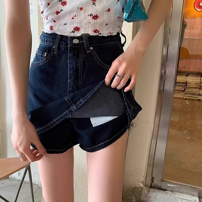 短裙子防走光梨型身材显瘦
