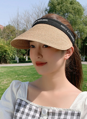 草帽逛街旅游女夏防晒