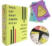 亚马逊Taco Cat Goat Cheese pizza吃吃吃比萨饼吃货卡牌聚会游戏 thumbnail 4