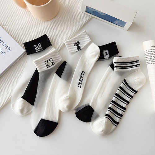 夏季袜子女短袜薄款运动袜