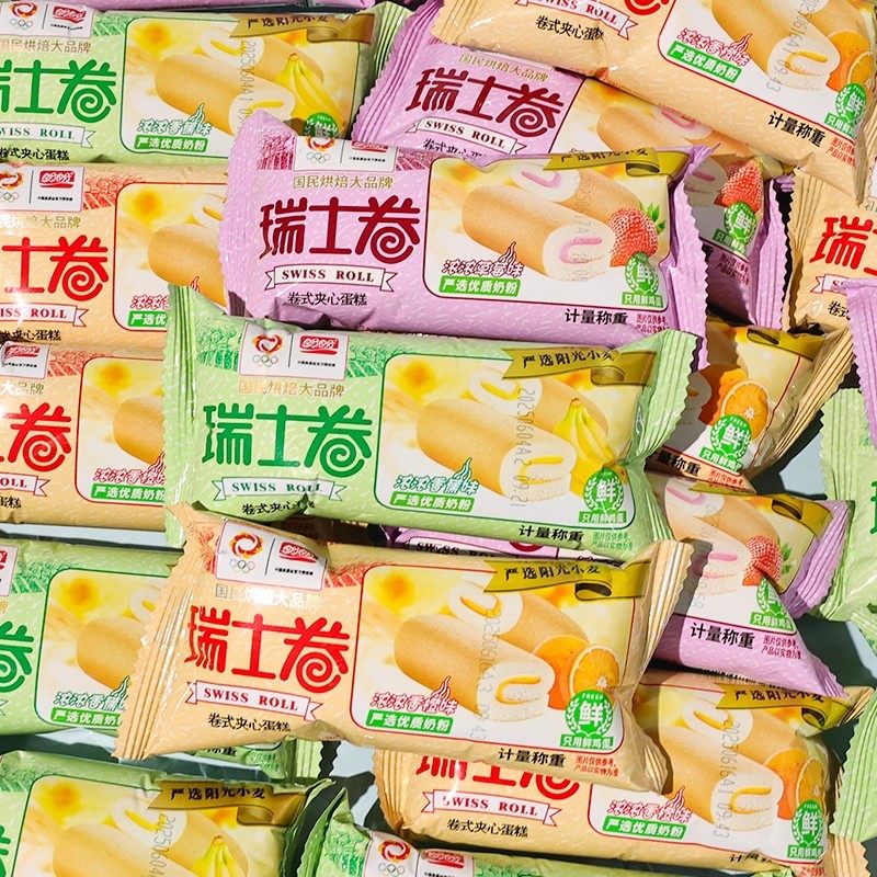 盼盼瑞士卷蛋糕早餐面包充饥营养餐饱腹零食小吃休闲食品,零食/坚果/特产,传统西式糕点,淘宝优惠券,粉丝福利购,淘宝优惠卷