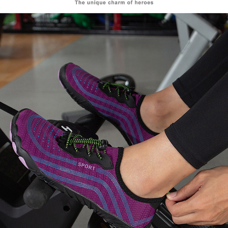 户外钓鱼鞋游泳涉水溯溪鞋防滑弹力五指鞋两栖速干沙滩鞋透气男鞋