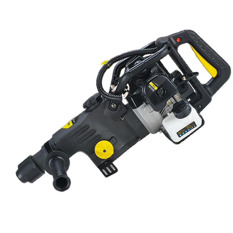 矿石开采冲击镐 开掘铲凿冲击钻 汽油锤镐机