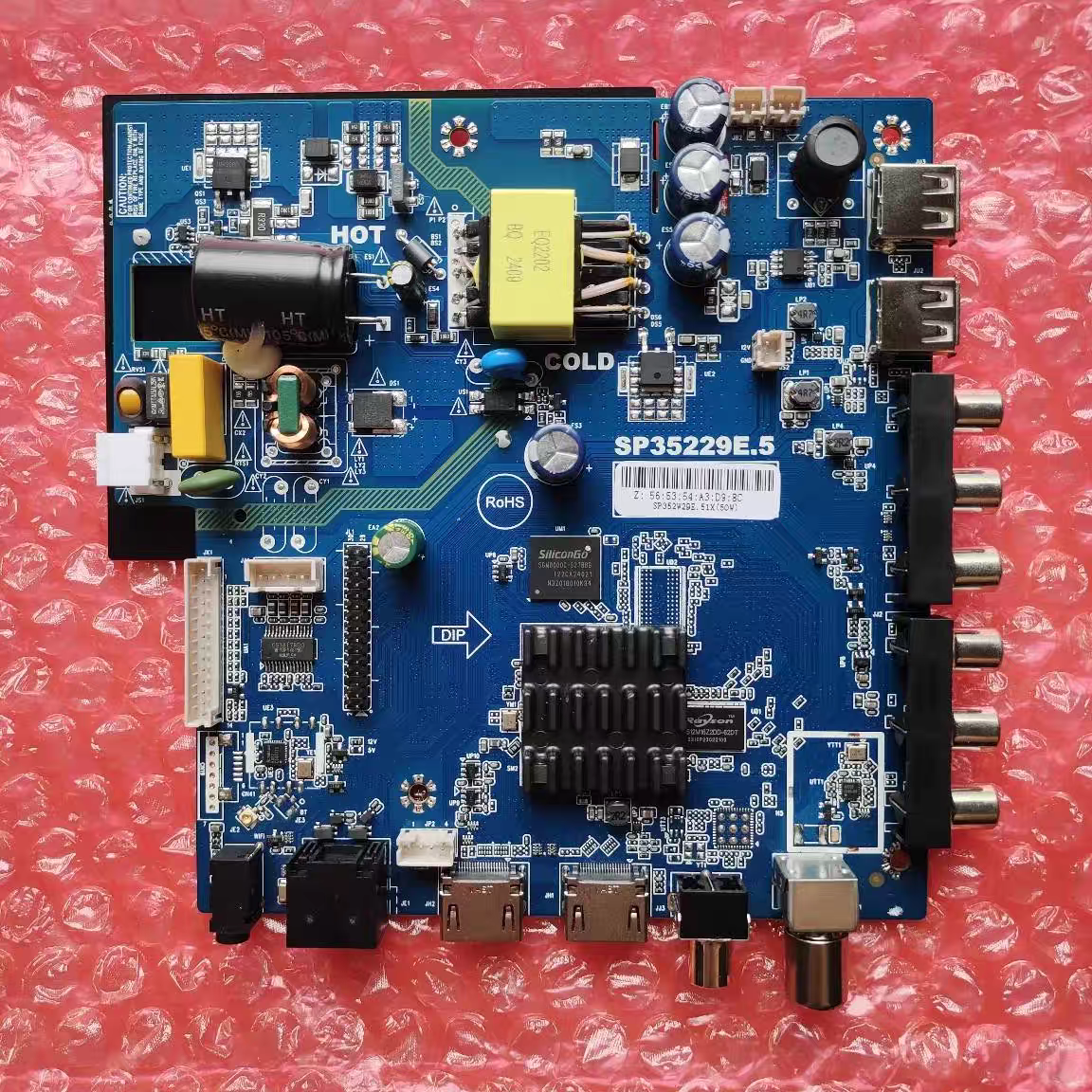 原装网络WIFI液晶电视机主板CV352-A42三合一智能主板带遥控器