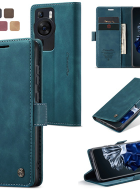 适用华为p60pro磁吸插卡psmart2019手机壳honor80pro保护套mate30