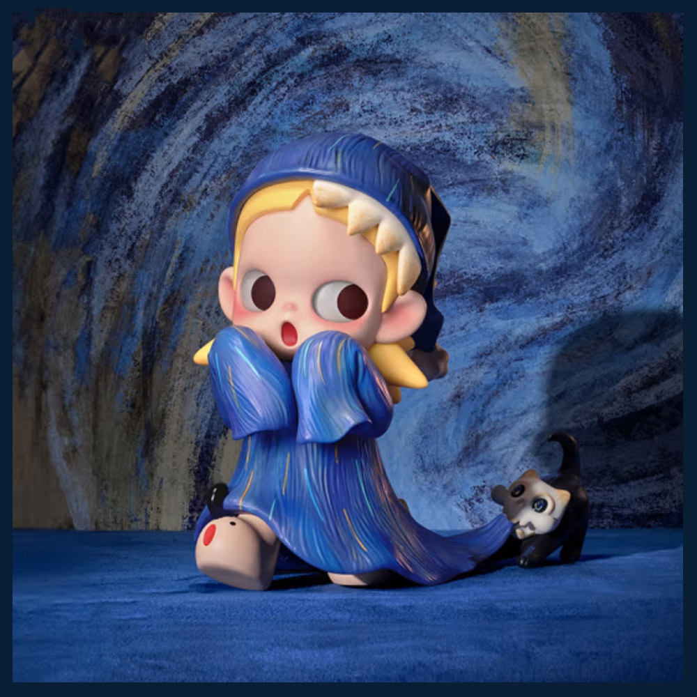 POPMART泡泡玛特 Zsiga惊慌的表演者嘎子姐大号手办潮玩摆件礼物