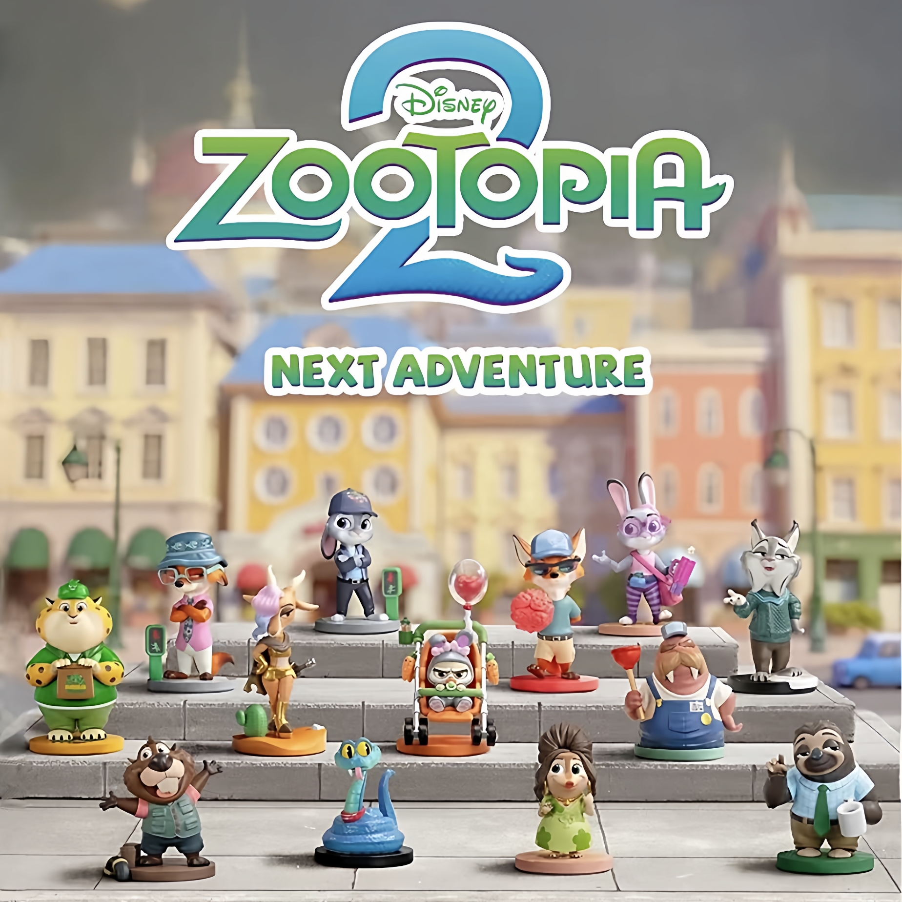 POPMART泡泡玛特迪士尼疯狂动物城疯狂再续确认款手办盲盒摆件