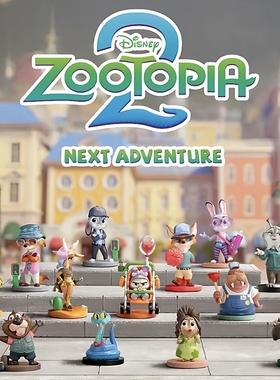 POPMART泡泡玛特迪士尼疯狂动物城疯狂再续确认款手办盲盒摆件