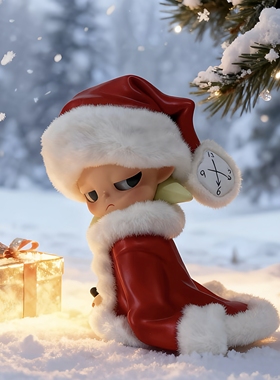 POPMART泡泡玛特Zsiga收礼物的冬天确认款手办盲盒潮玩摆件礼物