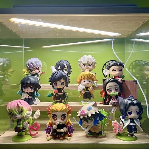 POPMART泡泡玛特鬼灭之刃诞生花确认款手办潮玩盲盒摆件礼物挂件