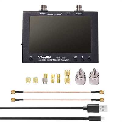 7寸矢量网络分析仪SV4401A 支持 50KHz-4.4GHz