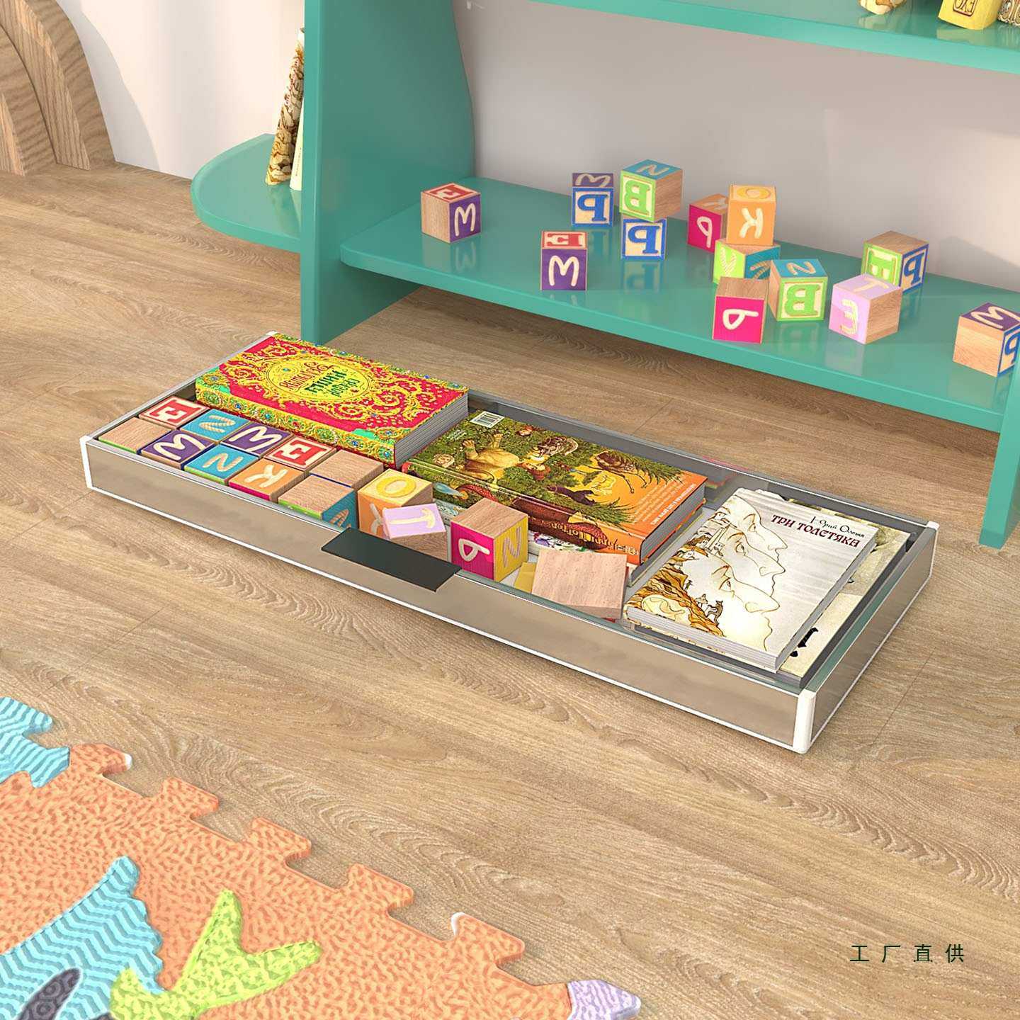 环保不锈钢加PP收纳移动托盘带万向轮滑动抽拉抽屉收纳箱柜底床底,鲜花速递/花卉仿真/绿植园艺,割草机/草坪机,淘宝优惠券,粉丝福利购,淘宝优惠卷