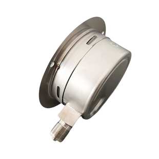 SYINMT上仪径向带边船用耐震压力表YTF 100HT10bar液压防震压力表