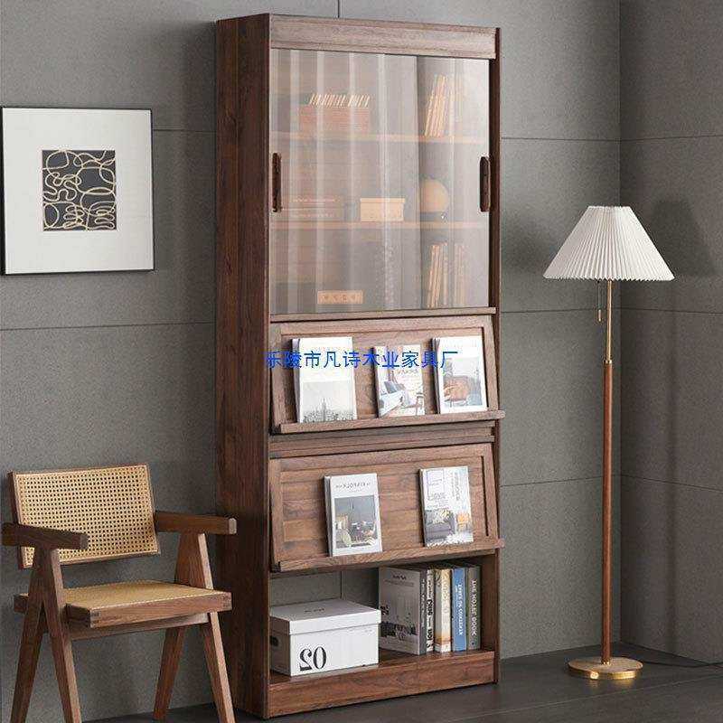 北美黑胡桃木全实木书柜落地组合柜樱桃木客厅多功能收纳柜展示柜,鲜花速递/花卉仿真/绿植园艺,割草机/草坪机,淘宝优惠券,粉丝福利购,淘宝优惠卷