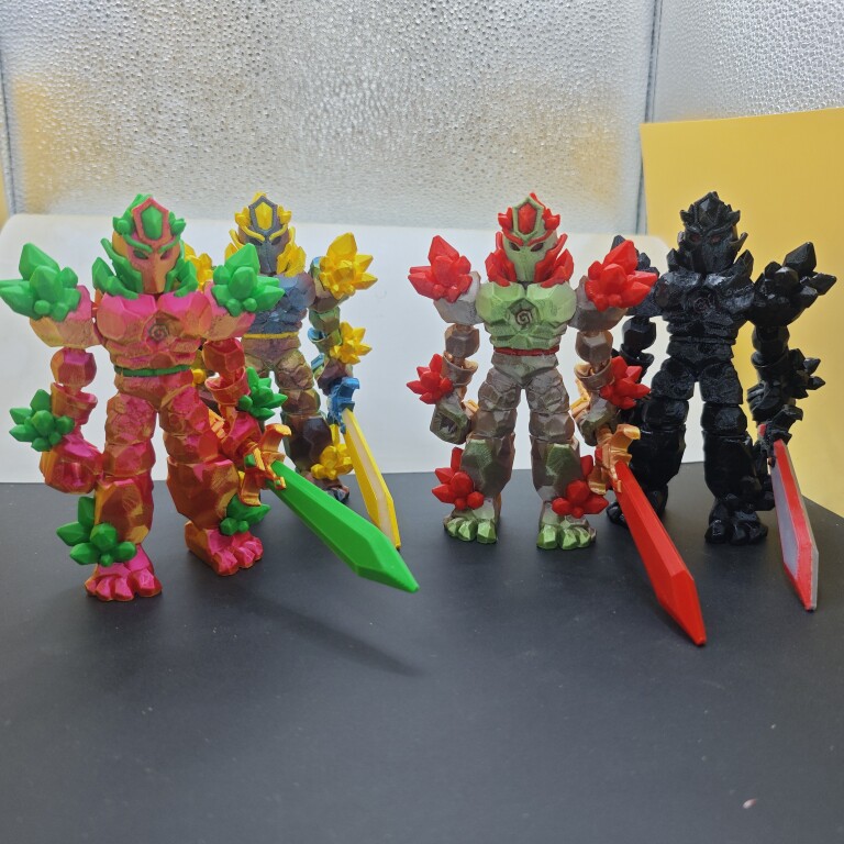 3d打印关节可动宇航员手办摆件