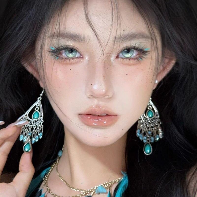 新中式国风耳环女民族风古风旗袍汉服高级感流苏耳饰无耳洞耳夹
