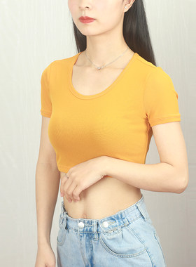 白色薄款网纱女网纱短袖