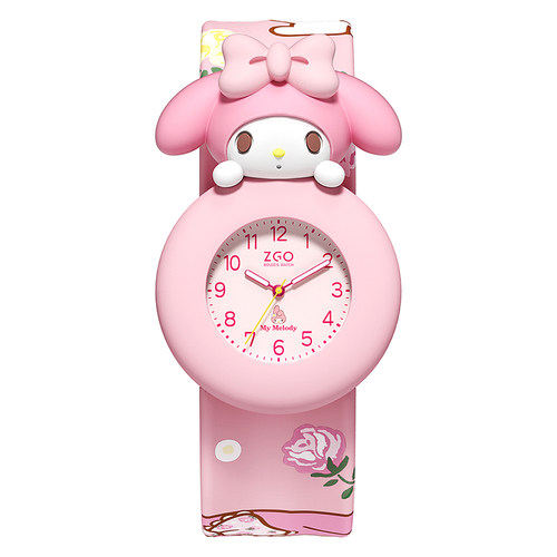 三丽鸥美乐蒂儿童手表女孩女童小学生3岁6幼儿园宝宝小孩卡通啪啪