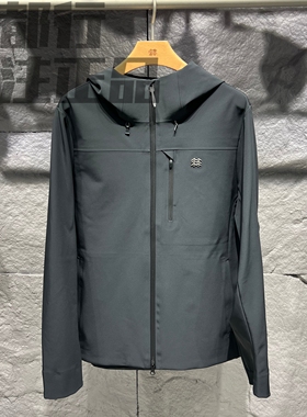 可隆KOLON SPORT男款防泼水石墨烯复合软壳外套夹克LHJK5WNT03