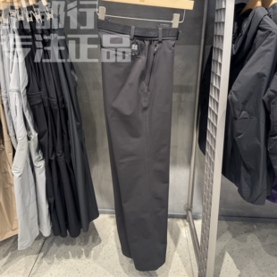 可隆KOLON SPORT HIKING男款防泼水透湿防风长裤软壳裤LHLP6SN125