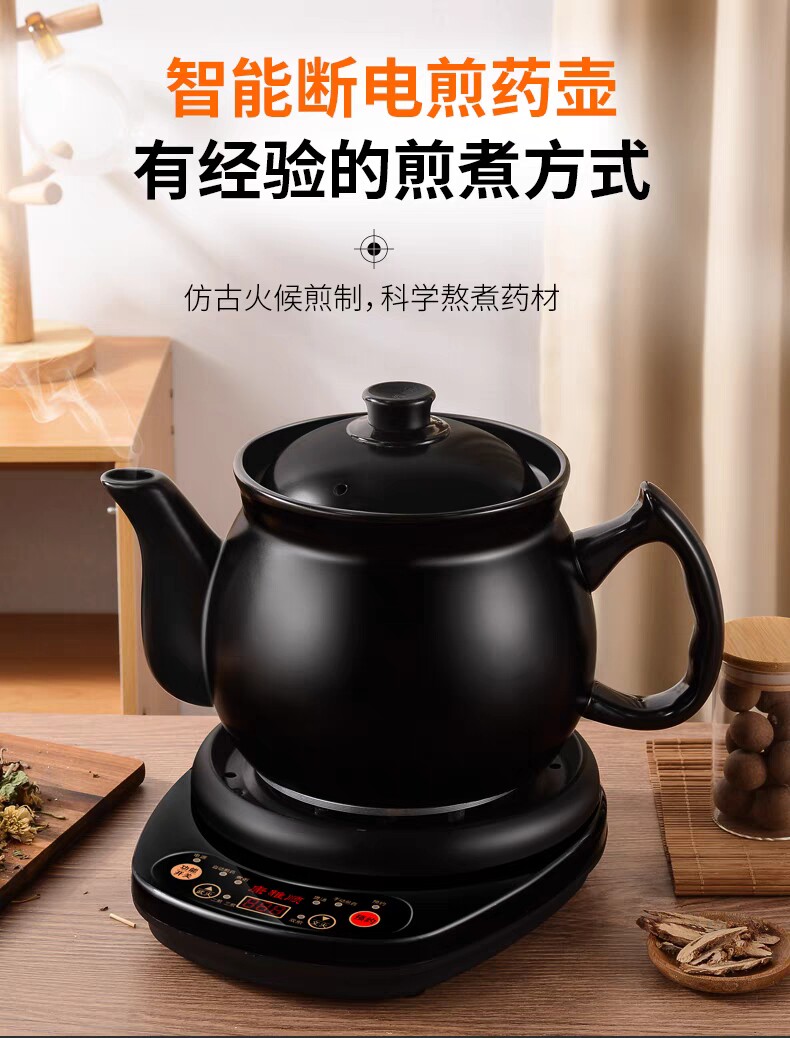 中药煲熬中药砂锅煎中药罐子煮煎锅煎药壶机炖锅电锅灌药罐电礶炉
