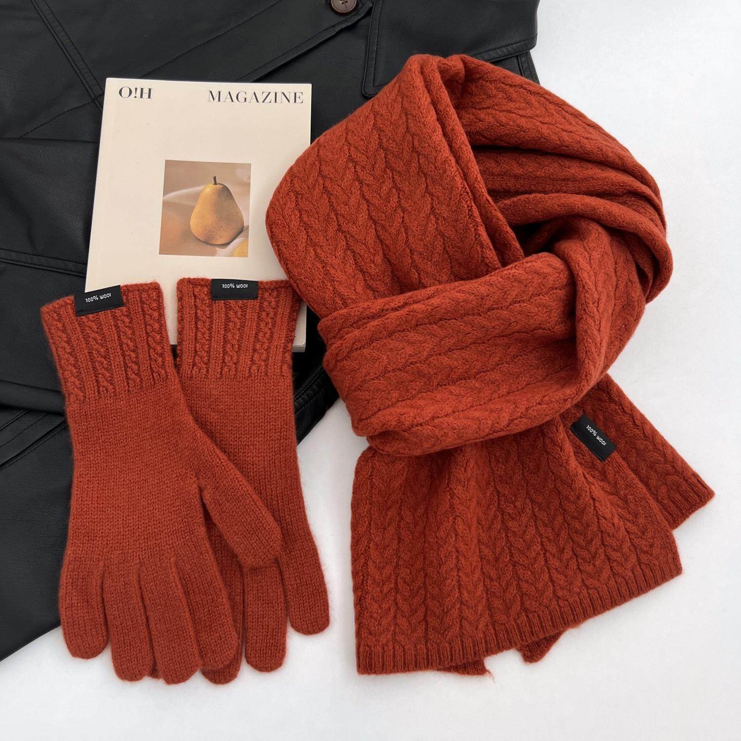 澳洲羊毛围巾手套两件套组合软糯韩系氛围感冬天麻花围巾手套男女,服饰配件/皮带/帽子/围巾,围巾/丝巾/披肩,淘宝优惠券,粉丝福利购,淘宝优惠卷