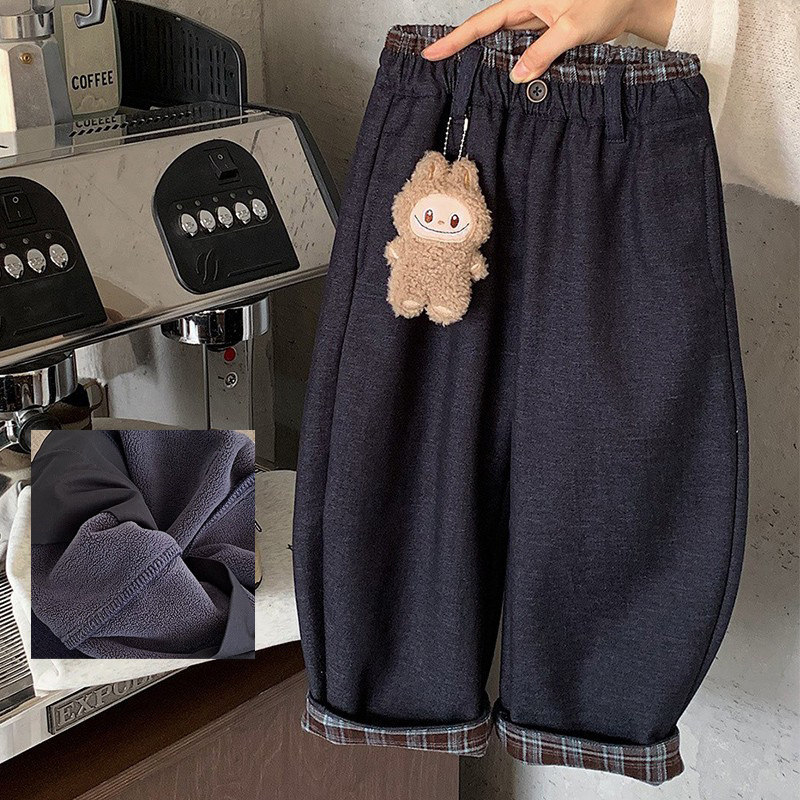 童装男童牛仔裤冬装新款儿童加绒裤韩版加厚休闲裤宝宝可爱长裤子,童装/婴儿装/亲子装,儿童牛仔裤,淘宝优惠券,粉丝福利购,淘宝优惠卷