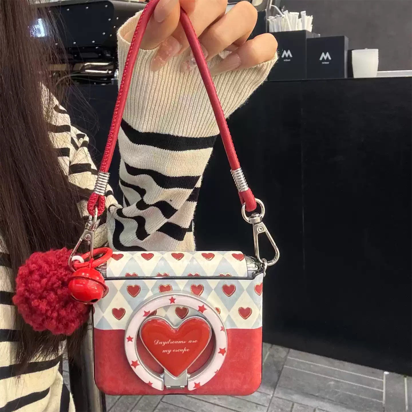 适用华为PuraX折叠屏手机壳荣耀MagicVFlip2小米MixFlip2壳膜一体摩托罗拉50三星zflip7磁吸菱格爱心FE手绳60,3C数码配件,手机保护套/壳,淘宝优惠券,粉丝福利购,淘宝优惠卷