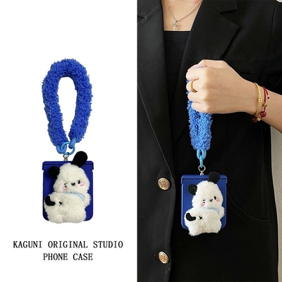 适用小米MixFlip2折叠屏荣耀MagicVFlip2壳膜一体三星zflip7包中轴手机壳华为Purax摩托罗拉Razr50Ultra手绳6