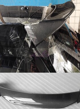 大众14 20款7代7.5代R GTIRline改装碳纤ASPEC顶翼尾翼免打孔安装