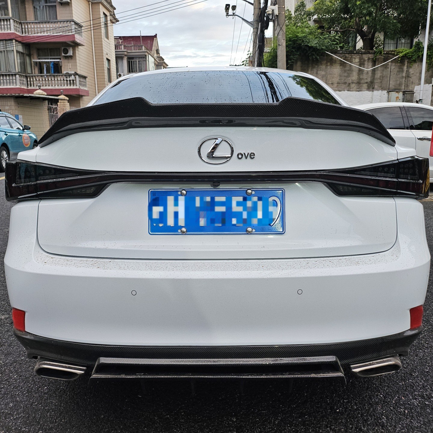 适用13-20雷克萨斯is300改装尾翼