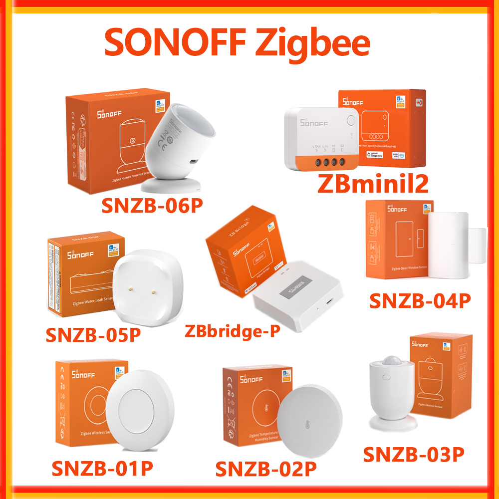 智能家居zigbee网关sonoff安防
