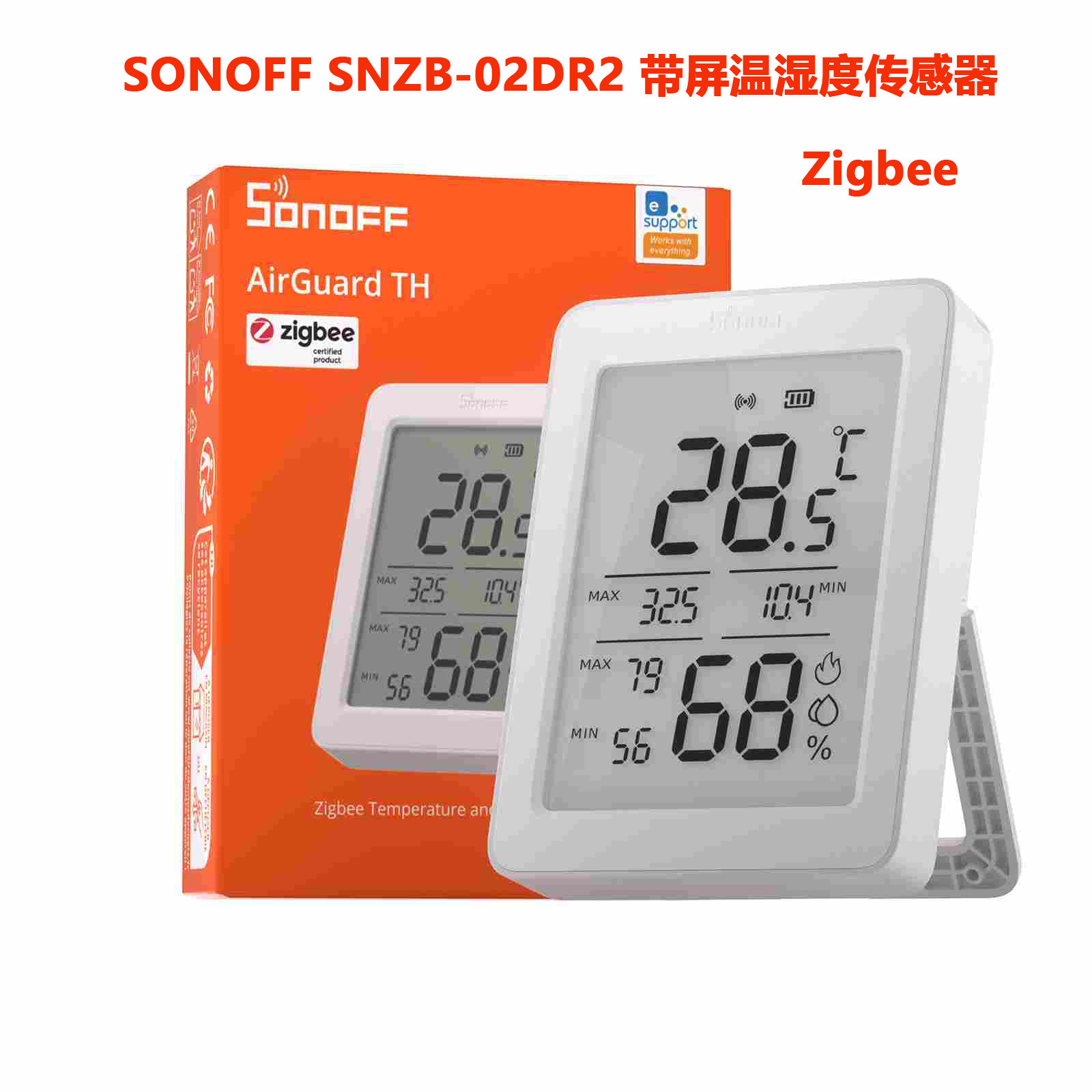 sonoff智能温湿度传感器易微联图片