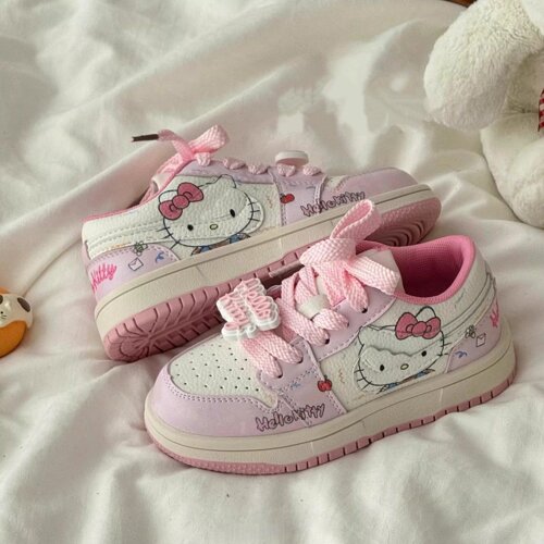 ABC四季可爱kitty儿童板鞋防滑鞋