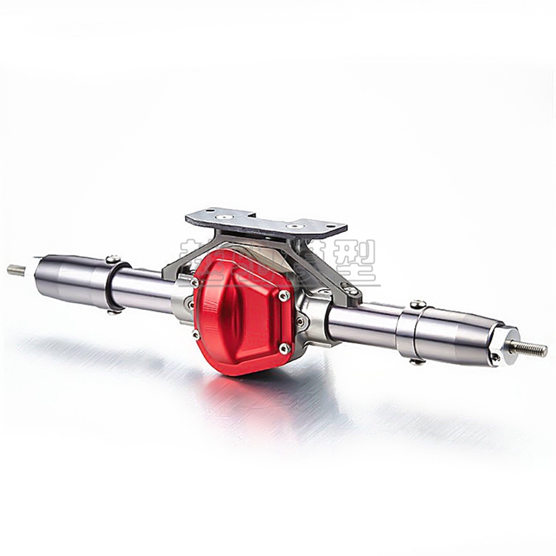 SCX10全金属仿真后桥总成SCX10攀爬车后桥 反传波箱 反传桥