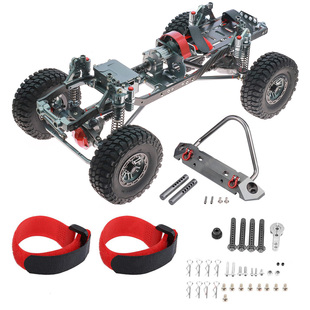 AXIAL 越野车牧马人 SCX10仿真攀爬车全金属车架313轴距90046 D90