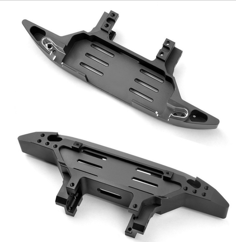 TRAXXAS TRX6 TRX4奔驰G63改装升级OP件荒漠前杠舵机前置内置绞盘