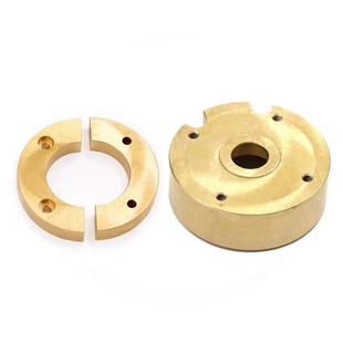 TRX6 TRX4 Traxxas 8251升级件127g 10攀爬车黄铜齿轮盖配重