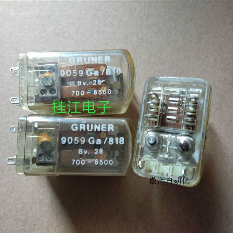 议价GRUNER继电器 Bv.28 700-6500 9059 Ga/818拍前询价