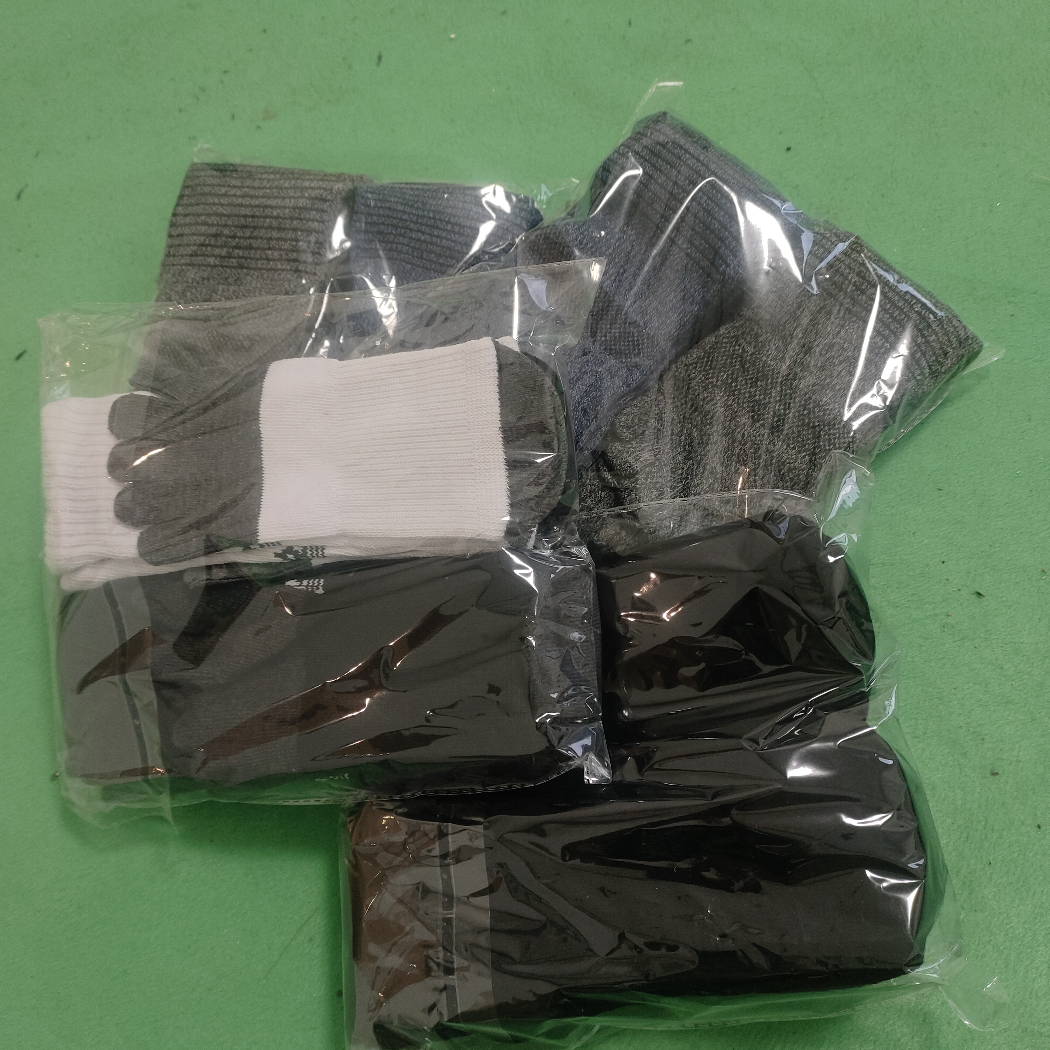 盲盒男高筒五指袜