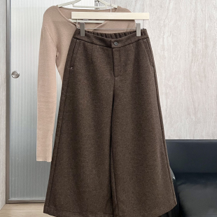 96X 八分靴裤 搭高品质性价比简约韩系休闲裤 含3羊毛