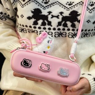 大疆粉色KT猫pocket3收纳包高颜值云台相机防摔保护套配件收纳盒