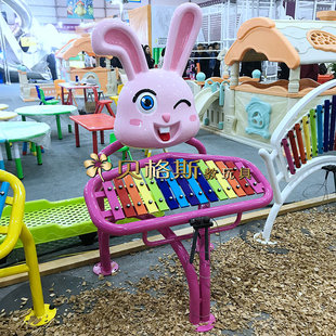 幼儿户外室内打击乐器学院教学公园儿童打击乐器不锈钢卡卡乐敲琴