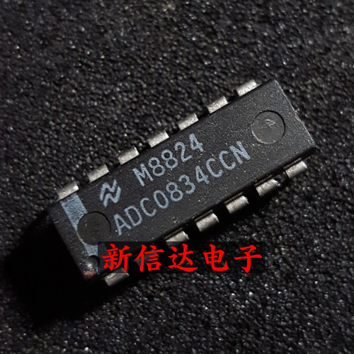 ADC0834CCN 原码进口IC 自家现货测试好 【直插DIP14】